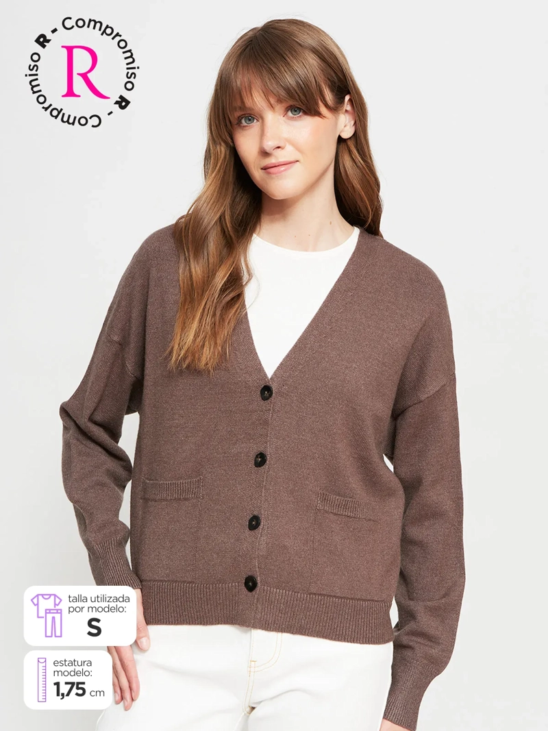 REGATTA CARDIGAN MUJER REGATTA ESPALDA EN V