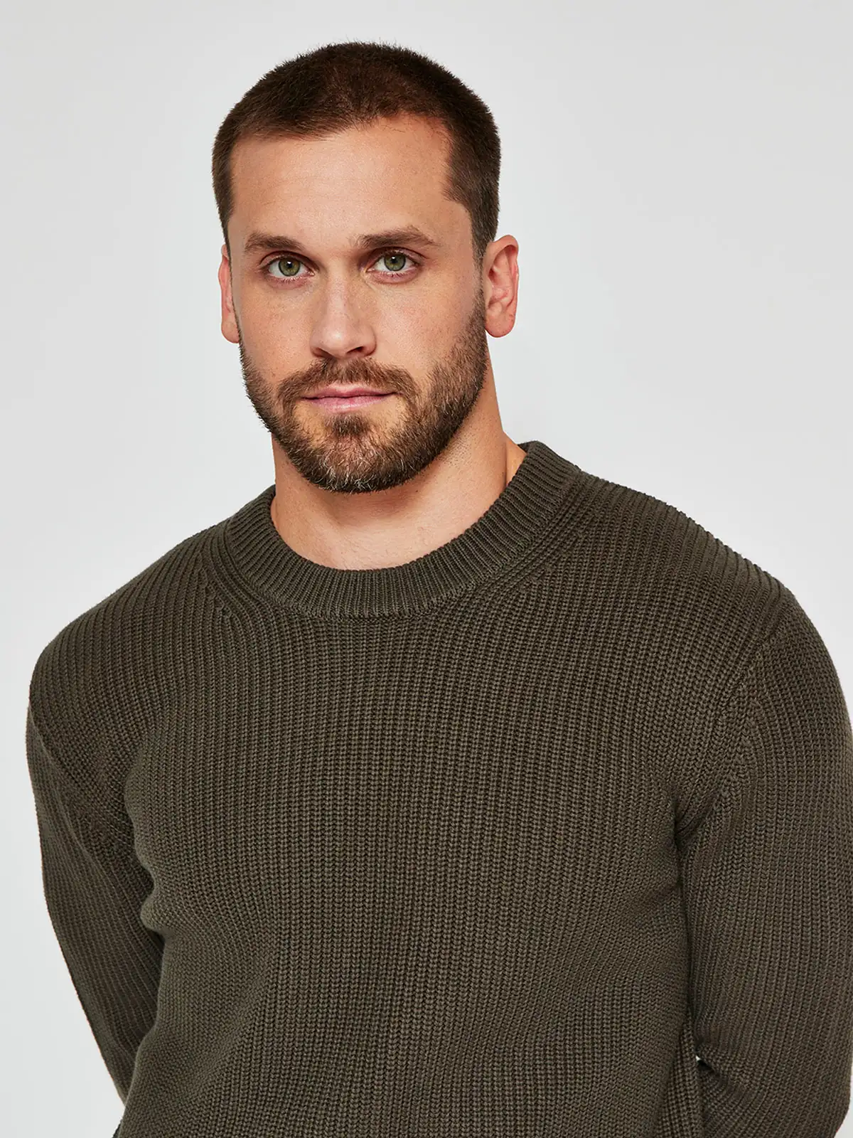 SWEATER HOMBRE BARBADOS ALGODÓN CUELLO REDONDO - 3