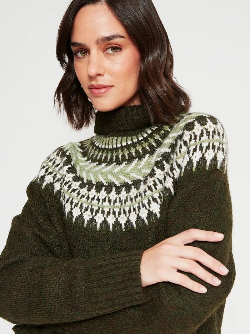 SWEATER MUJER MARQUIS JACQUARD - 4