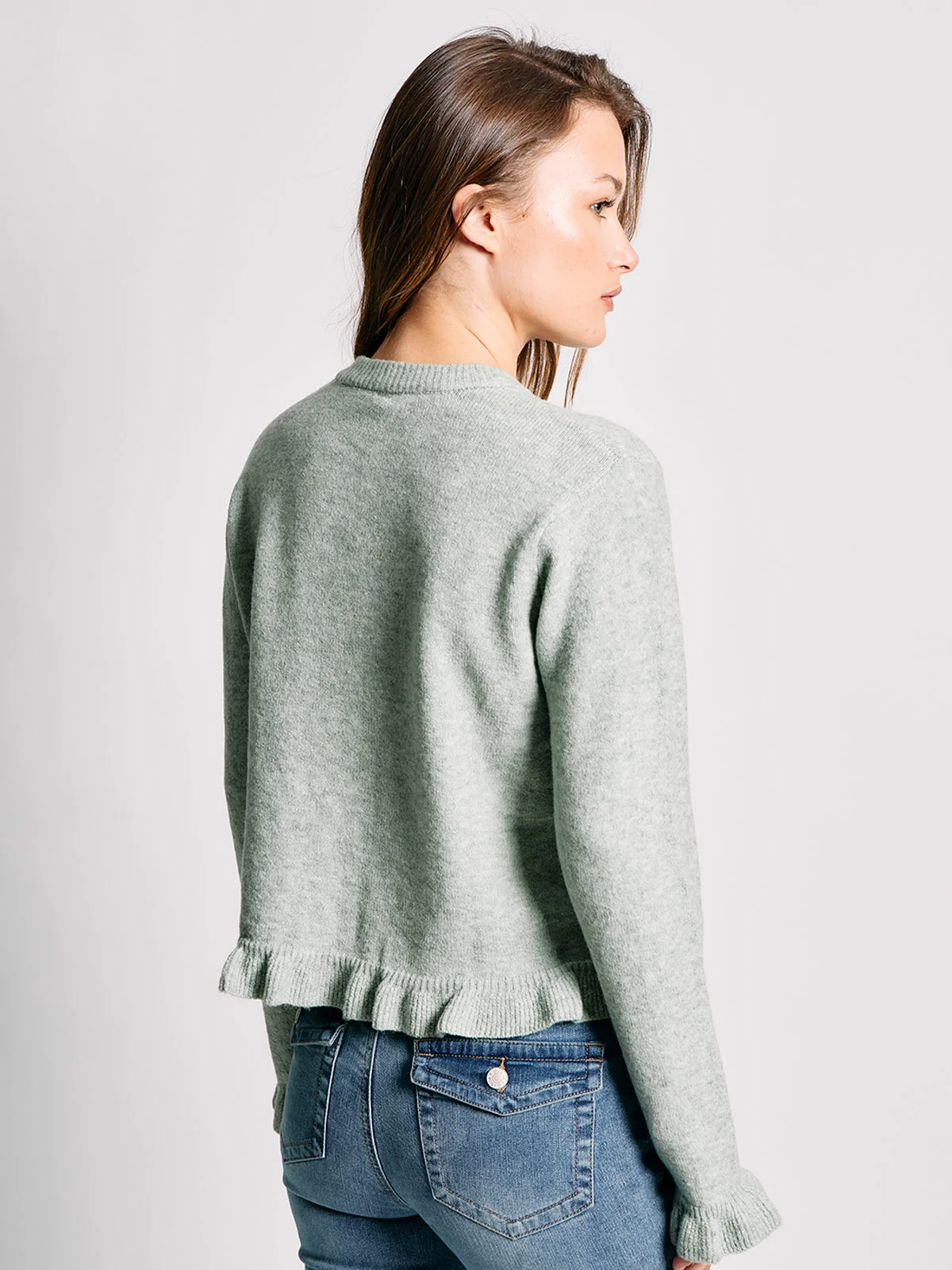 CARDIGAN MUJER INDEX CUELLO EN V - 2