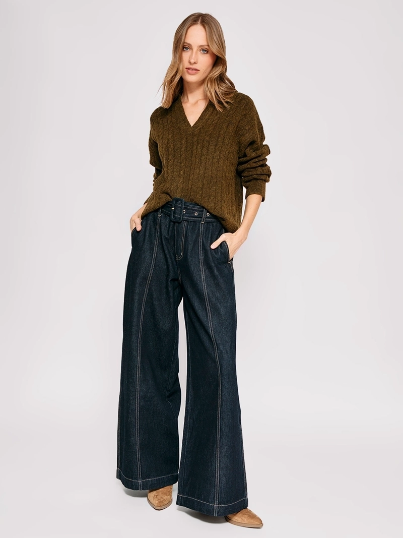 SWEATER MUJER MARQUIS CUELLO POLO - 4