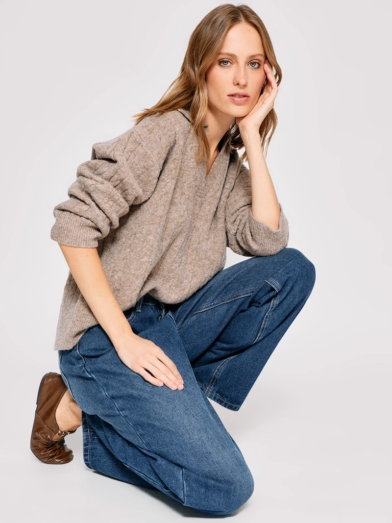 SWEATER MUJER MARQUIS CUELLO POLO - 4