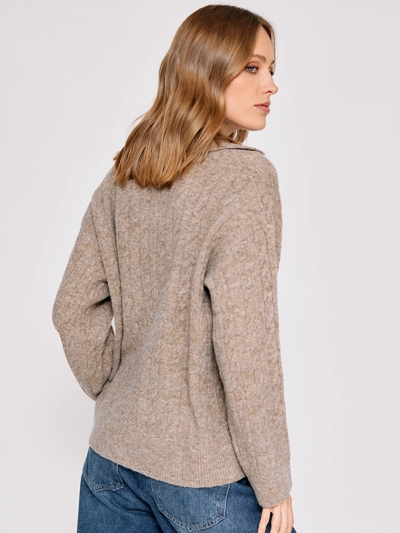 SWEATER MUJER MARQUIS CUELLO POLO - 2