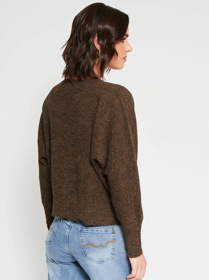 CARDIGAN MUJER TATIENNE BORDADO FLORES - 2