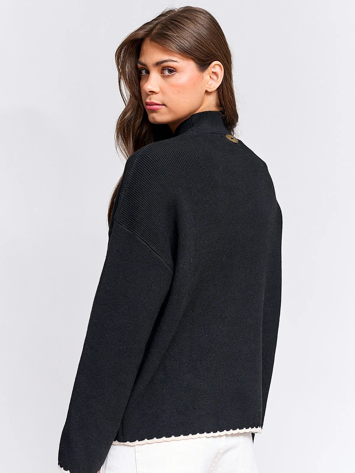 SWEATER MUJER TATIENNE CUELLO REDONDO ESTAMPADO - 2