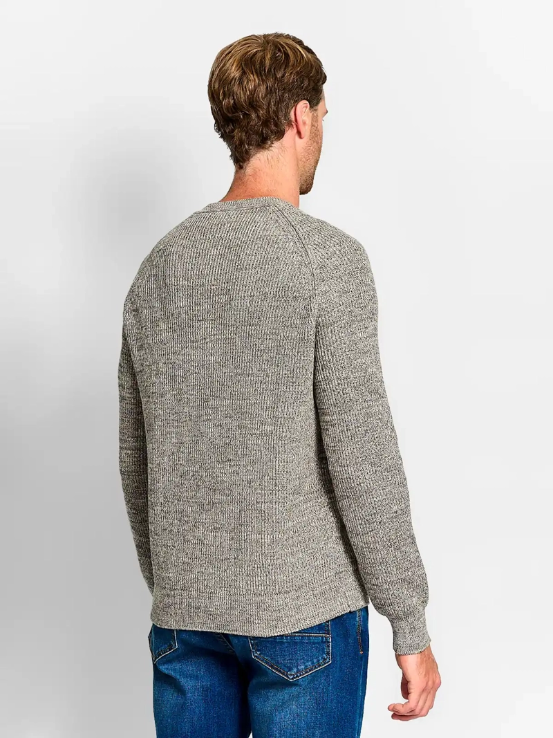 SWEATER HOMBRE CACHAREL ALGODÓN CUELLO REDONDO - 2