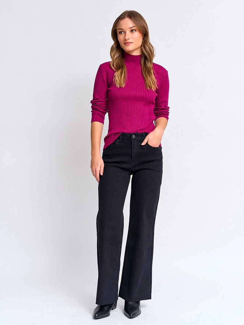 SWEATER MUJER BARBADOS RIB - 4