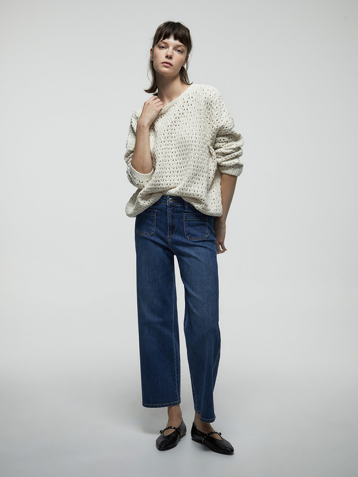 JEANS MUJER SFERA ALGODÓN  - 1