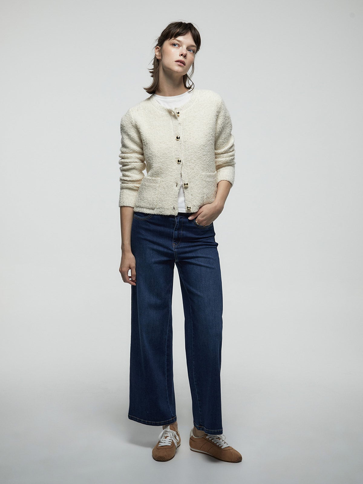 SFERA JEANS MUJER SFERA ALGODÓN SLIM CULOTTE