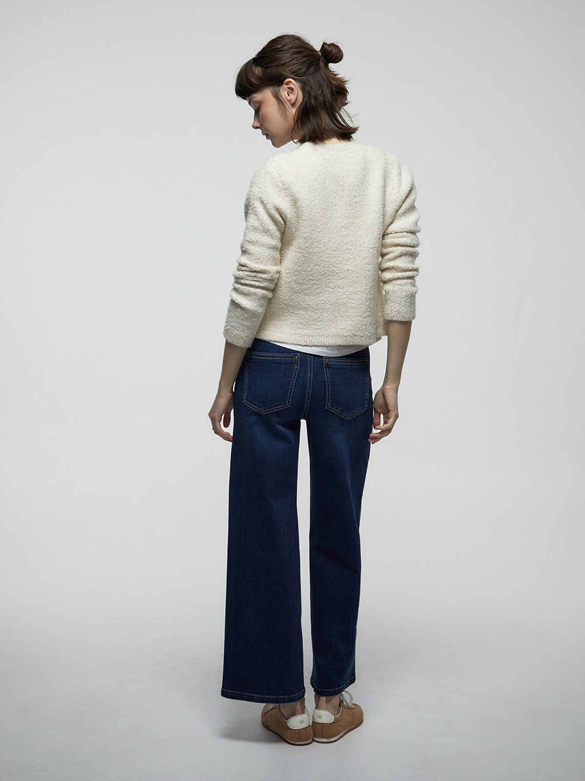 JEANS MUJER SFERA ALGODÓN SLIM CULOTTE - 4
