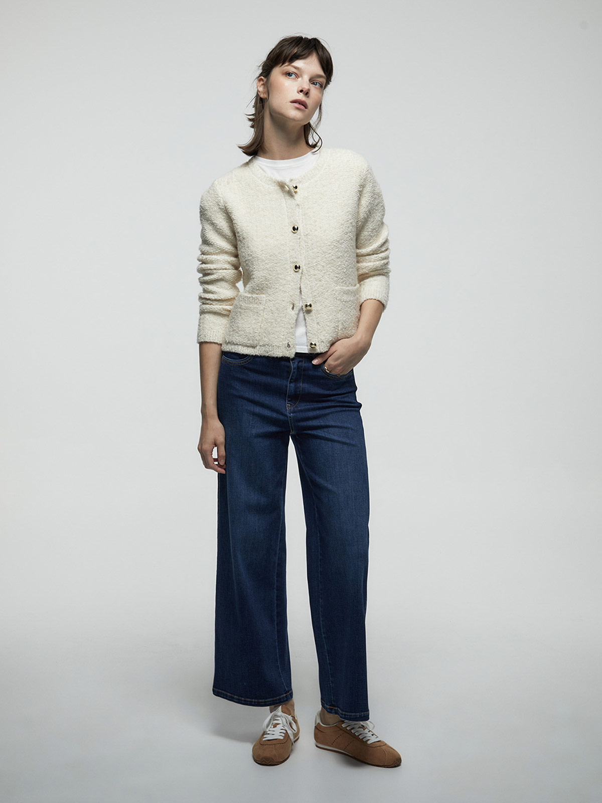 SFERA JEANS MUJER SFERA ALGODÓN SLIM CULOTTE