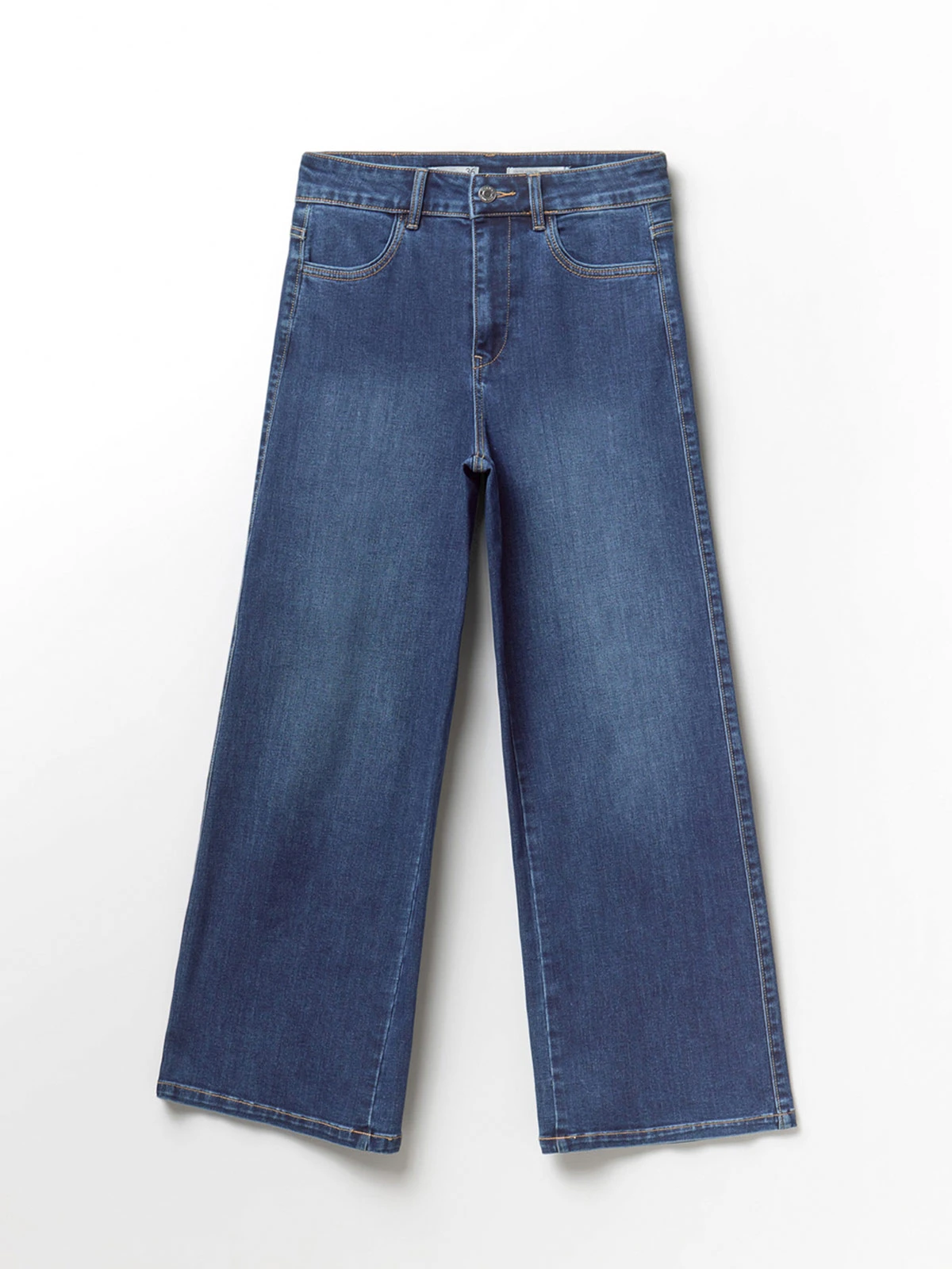 JEANS MUJER SFERA ALGODÓN SLIM CULOTTE - 5