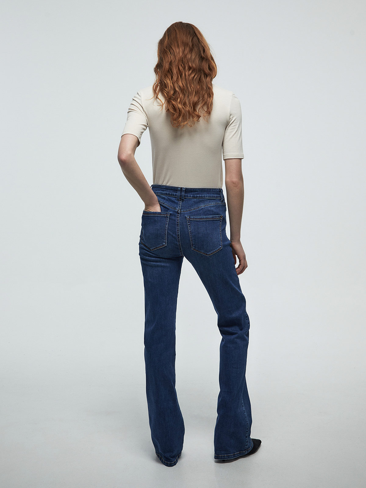 JEANS MUJER SFERA ALGODÓN SLIM - 3