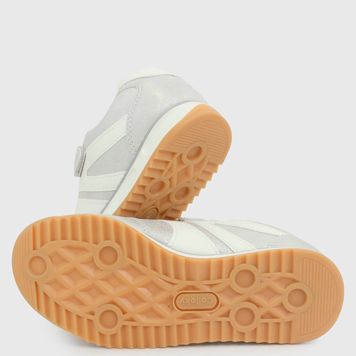 ZAPATILLAS NIÑA COLLOKY CASUALES PLATEADO 57140208KID  - 3