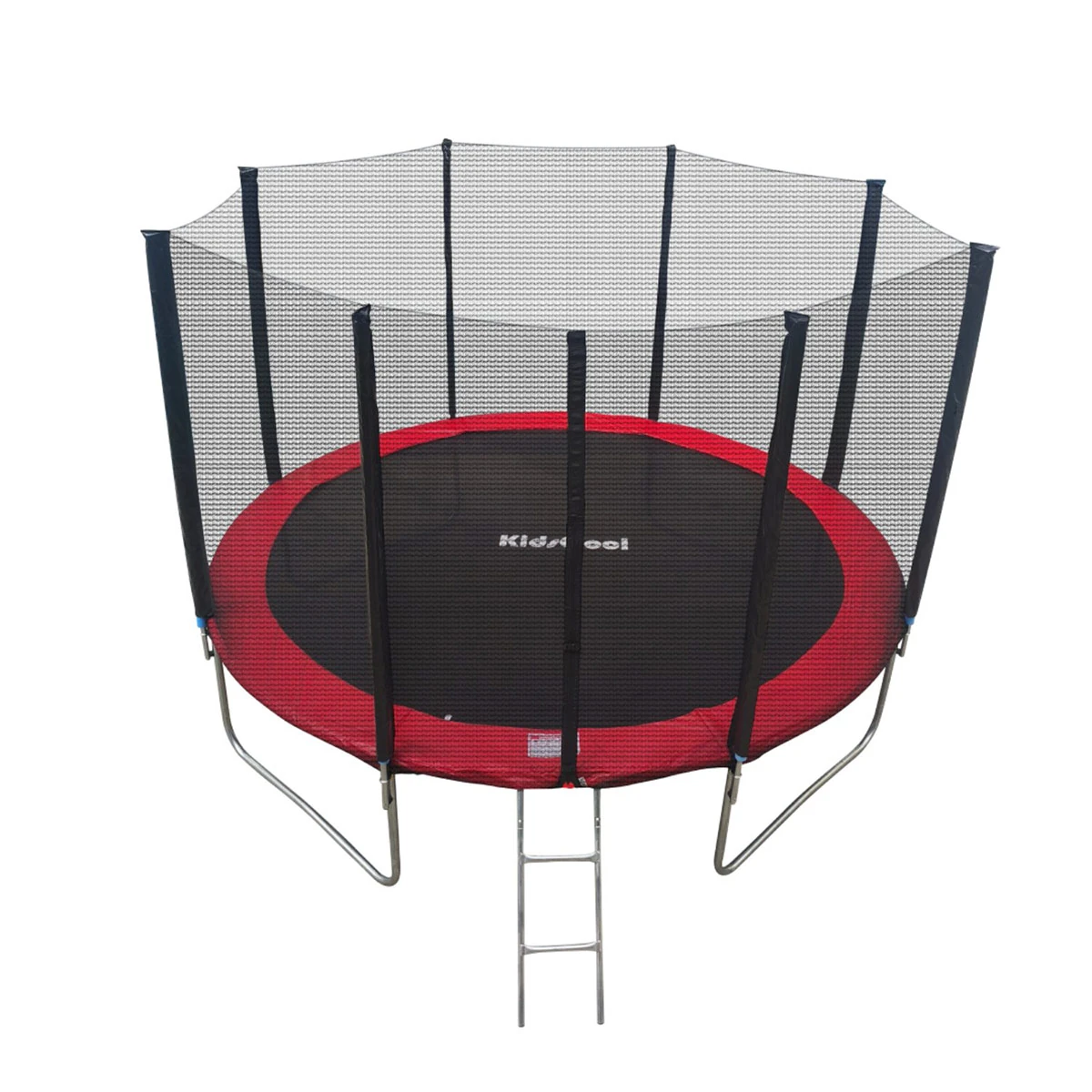 CAMA ELÁSTICA KIDSCOOL ROJA 12 PIES C/ESCALERA - 3