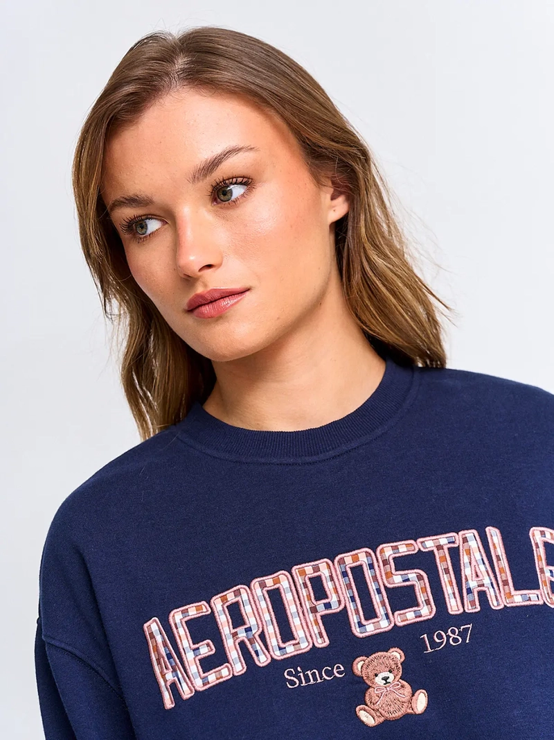 POLERÓN MUJER AEROPOSTALE ALGODÓN  - 3