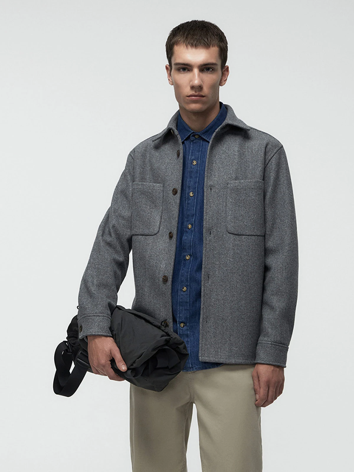 CAMISA MANGA LARGA HOMBRE SFERA - 1