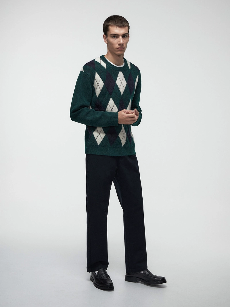 SWEATER HOMBRE SFERA V NECK - 4