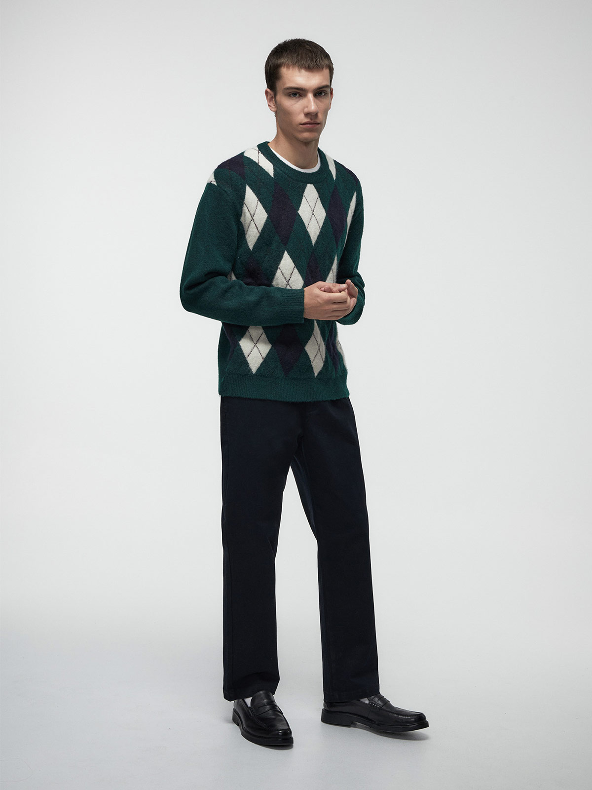 SWEATER HOMBRE SFERA V NECK - 4