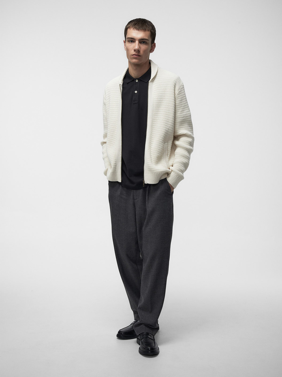 SWEATER HOMBRE SFERA V NECK - 4