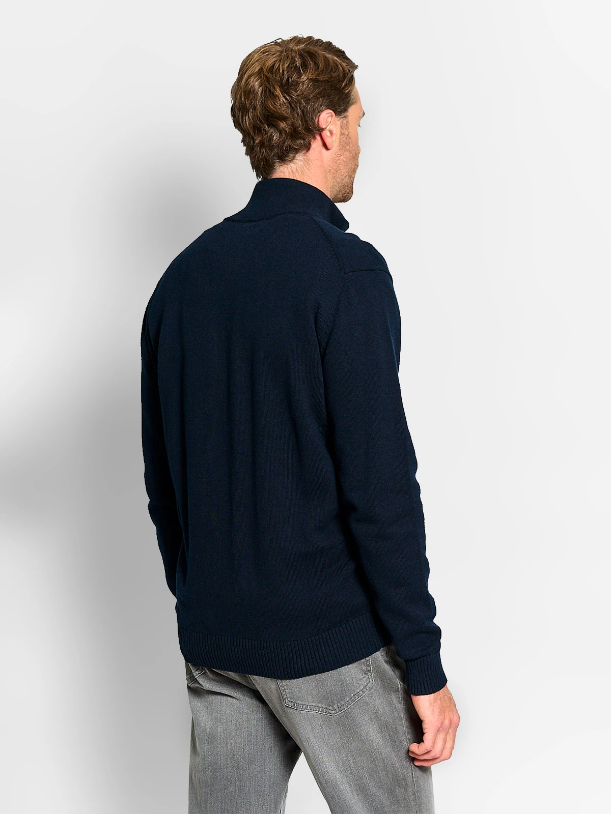 SWEATER HOMBRE CACHAREL ALGODÓN FULL ZIPPER - 2