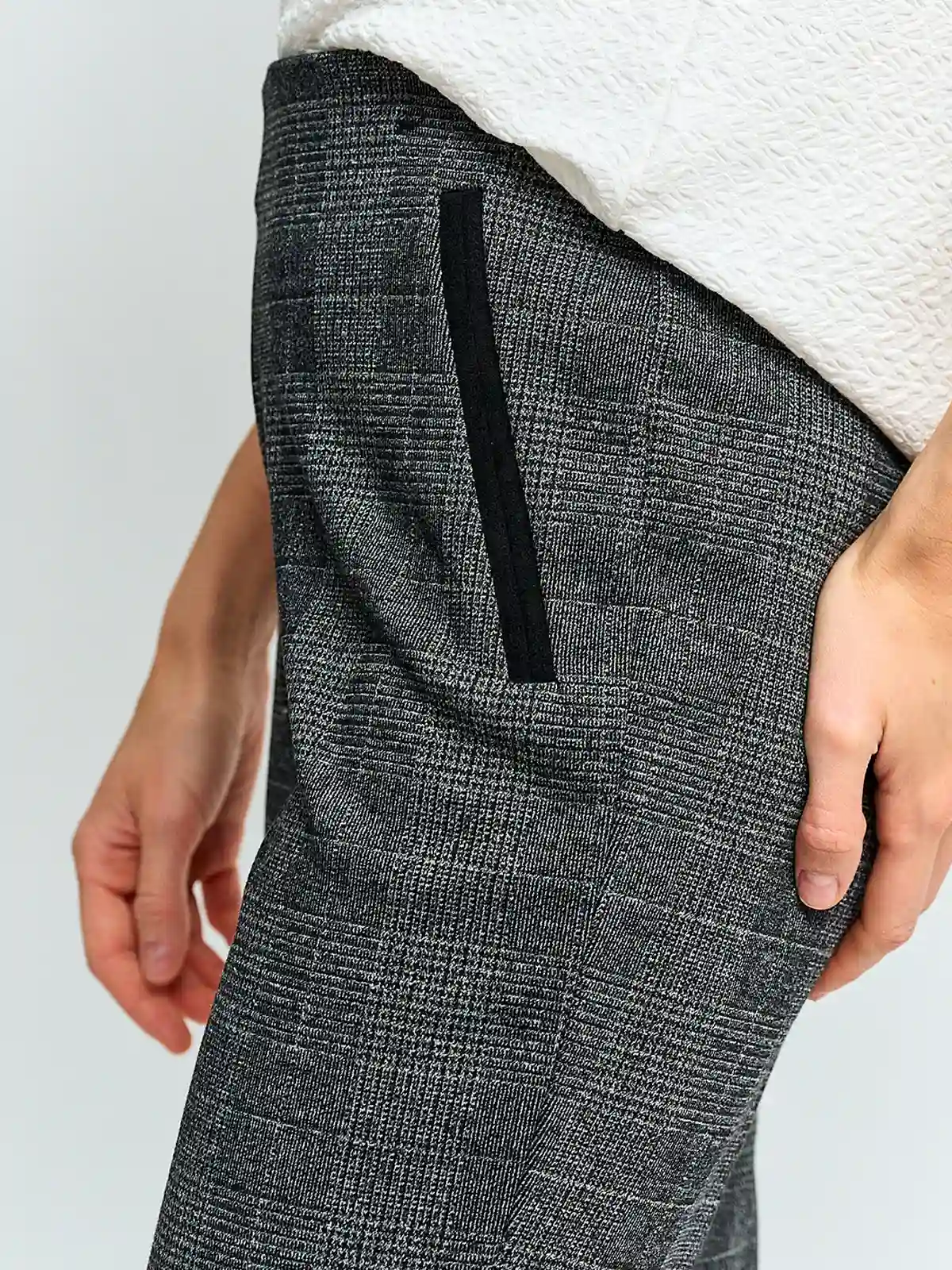 PANTALÓN MUJER CACHAREL TIPO CALZA RECTO - 4