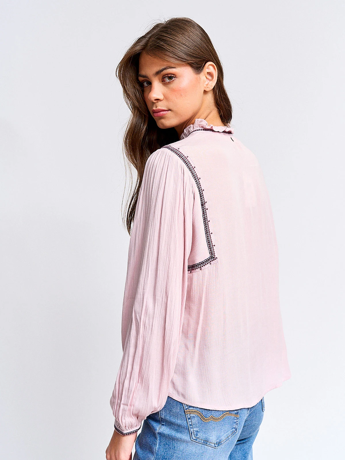 BLUSA MUJER TATIENNE MANGA LARGA - 2