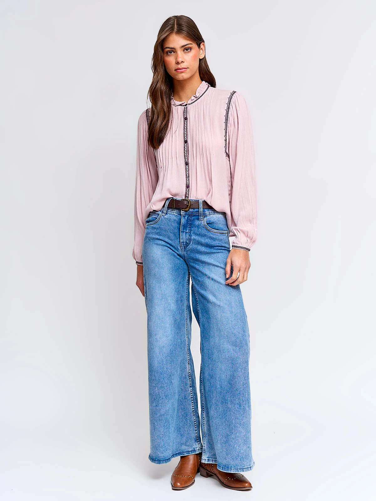 BLUSA MUJER TATIENNE MANGA LARGA - 4