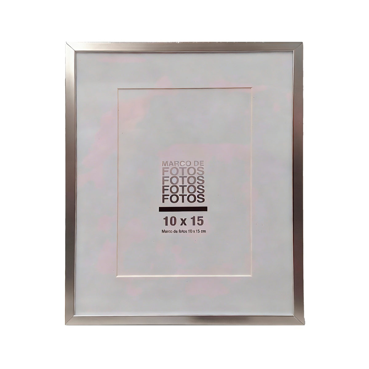 MARCO DE FOTO RIPLEY HOME RECTANGULAR 10X15 CM PLATEADO - 1