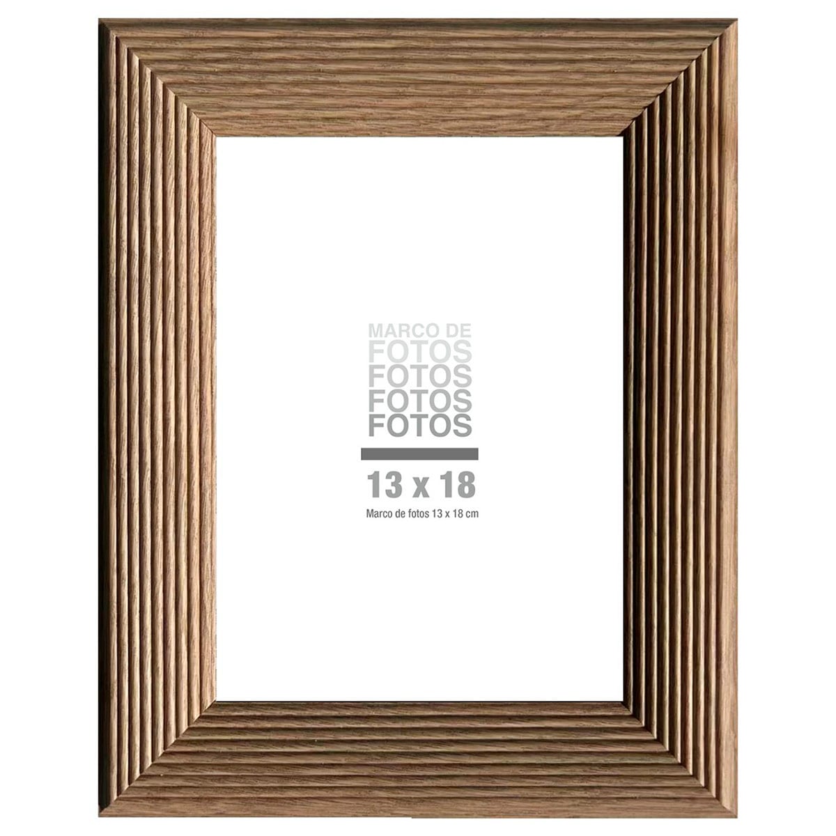 MARCO DE FOTO RIPLEY HOME MADERA 13X18 CM TAUPE - 1