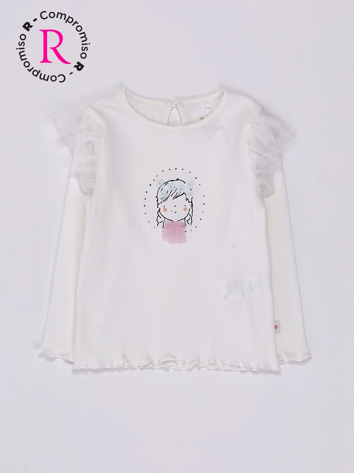 POLERA MANGA LARGA NIÑA BABY HARVEST - 1