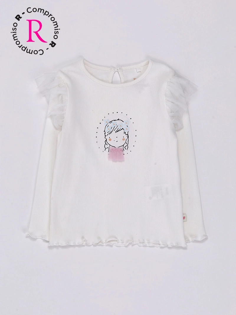 POLERA MANGA LARGA NIÑA BABY HARVEST - 1