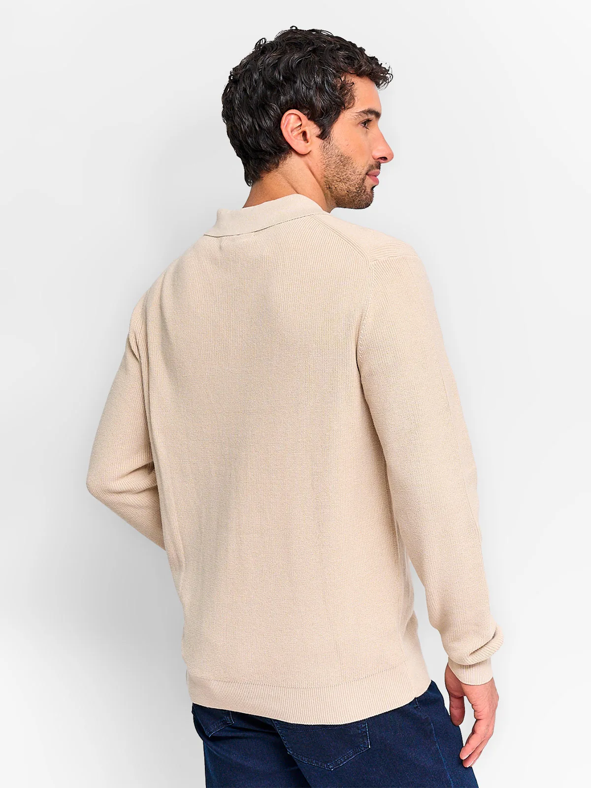 SWEATER HOMBRE REGATTA ALGODÓN CUELLO POLO - 2
