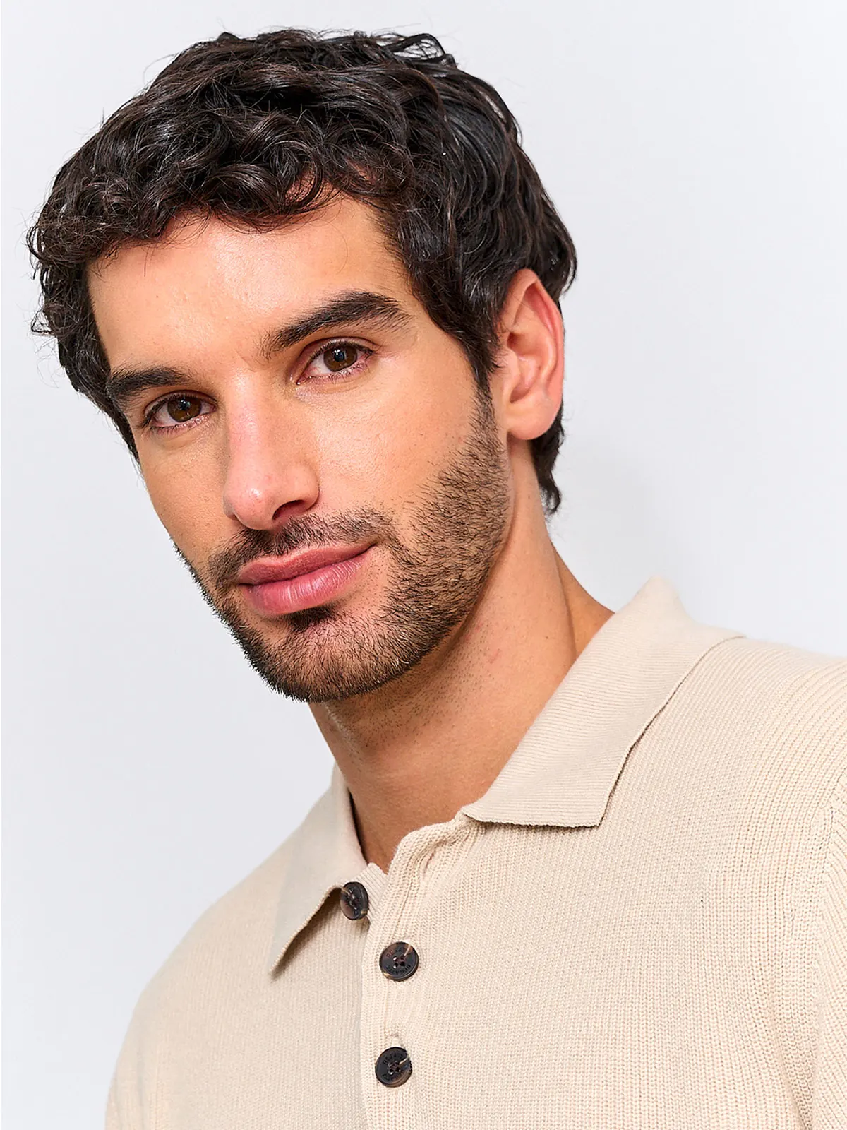 SWEATER HOMBRE REGATTA ALGODÓN CUELLO POLO - 3
