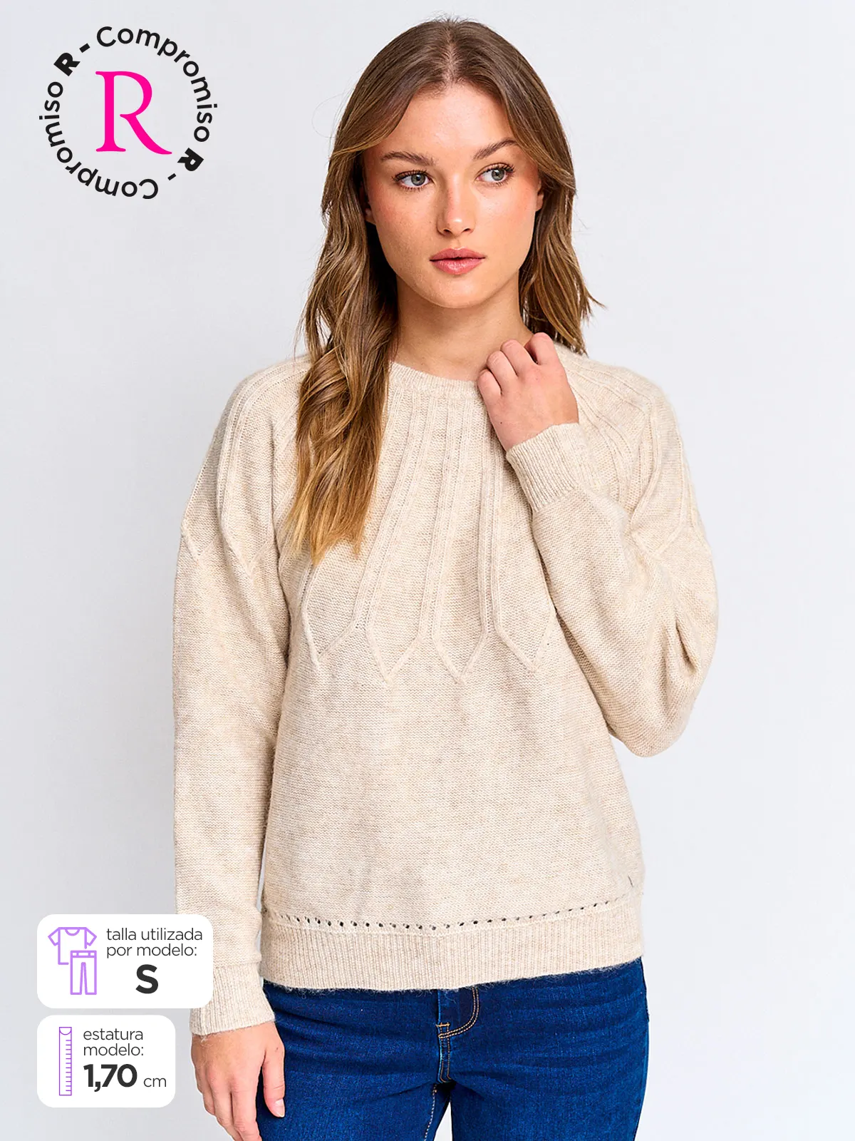 SWEATER MUJER PEPE JEANS LANA - 1