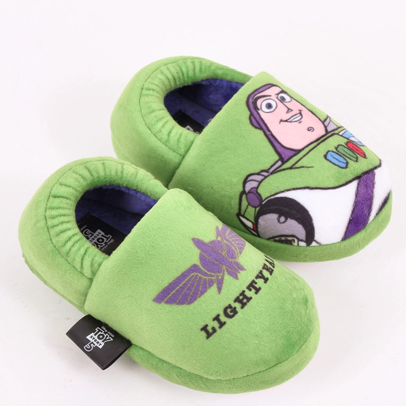 PANTUFLAS NIÑO BUZZ LIGHTYEAR VERDE - 1