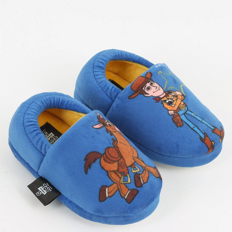 PANTUFLAS NIÑO TOY STORY AZUL - 1