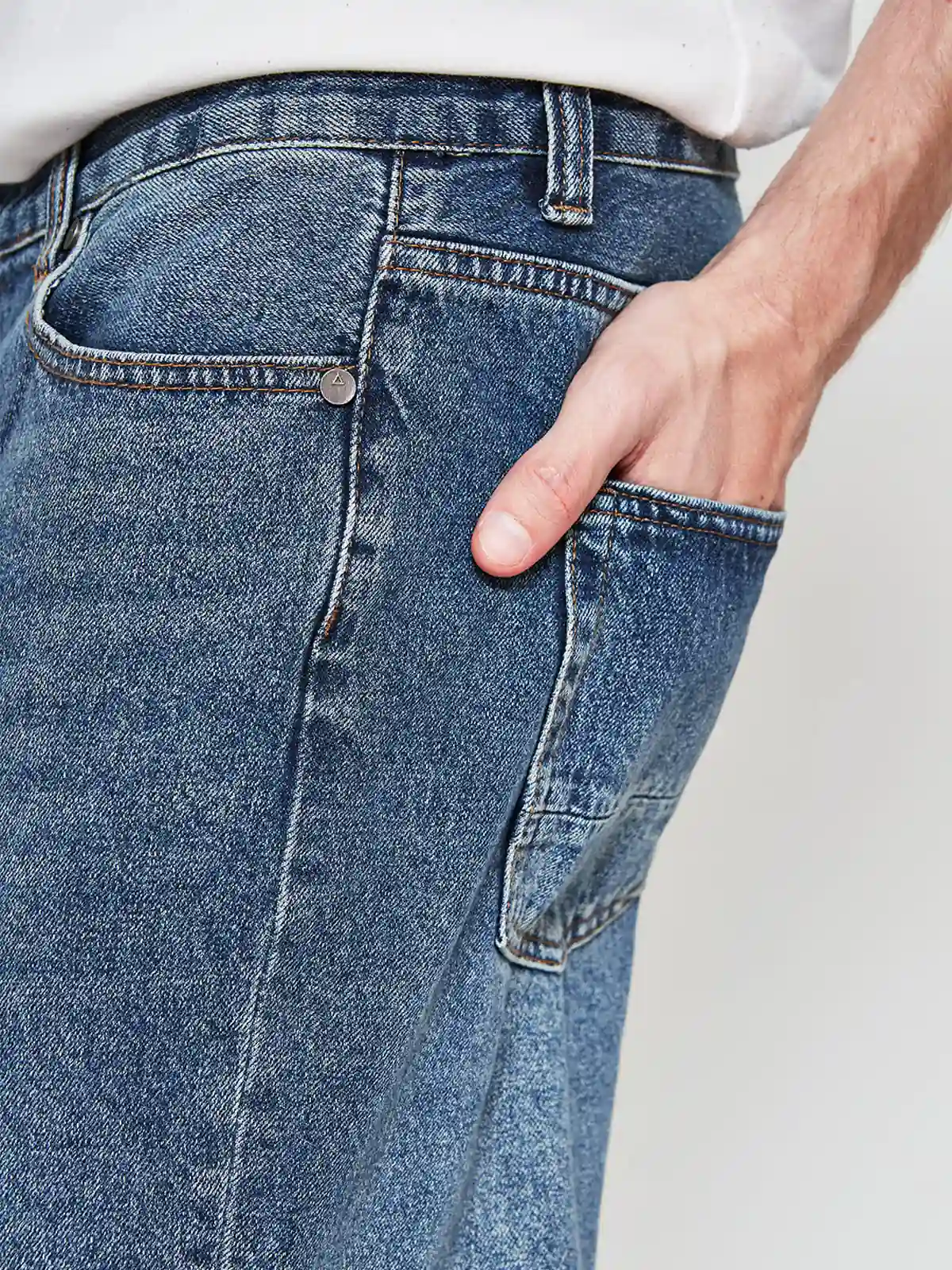 JEANS HOMBRE BARBADOS ALGODÓN BÁSICO LOOSE - 4