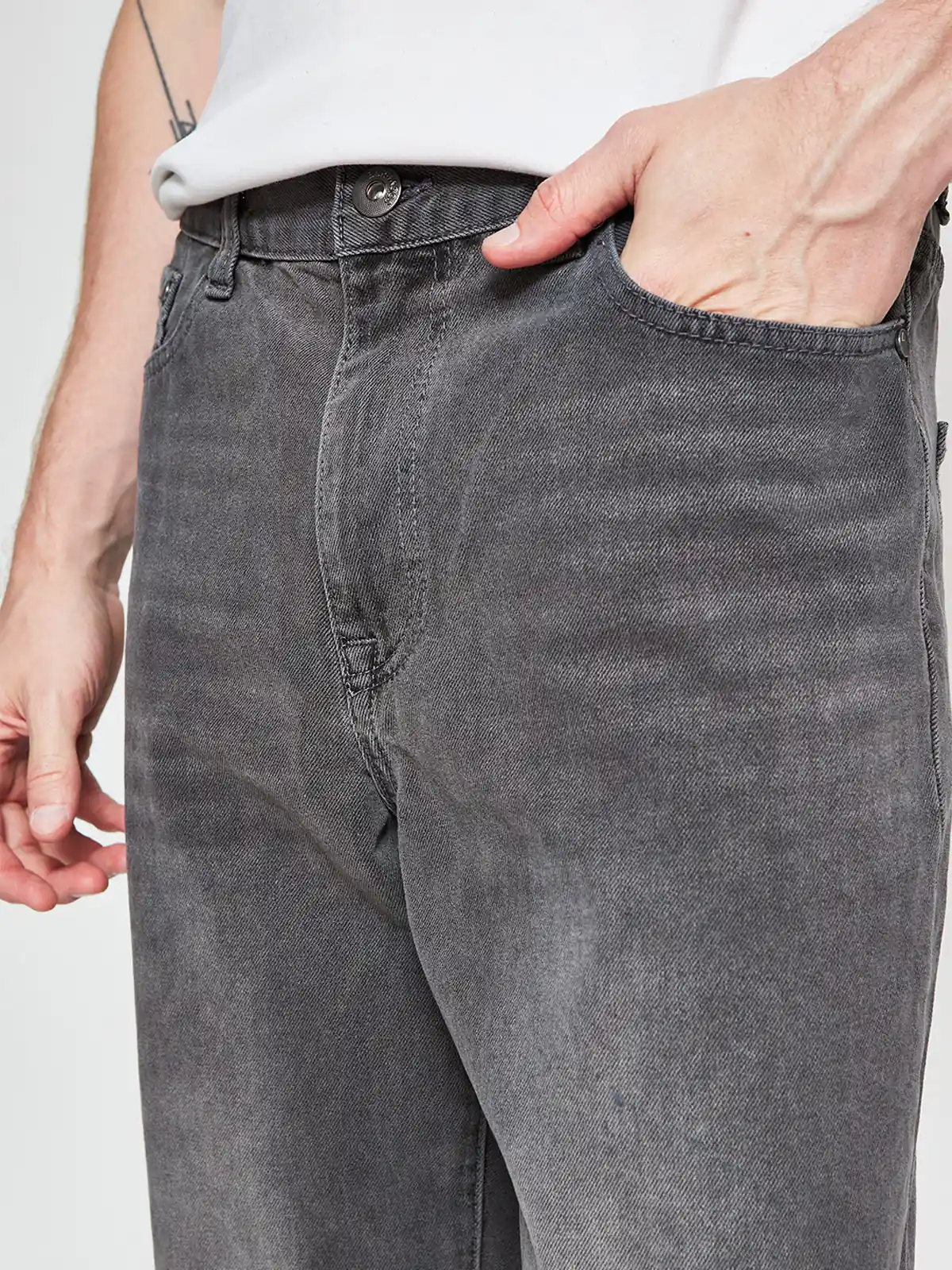 JEANS HOMBRE BARBADOS ALGODÓN BÁSICO LOOSE - 4