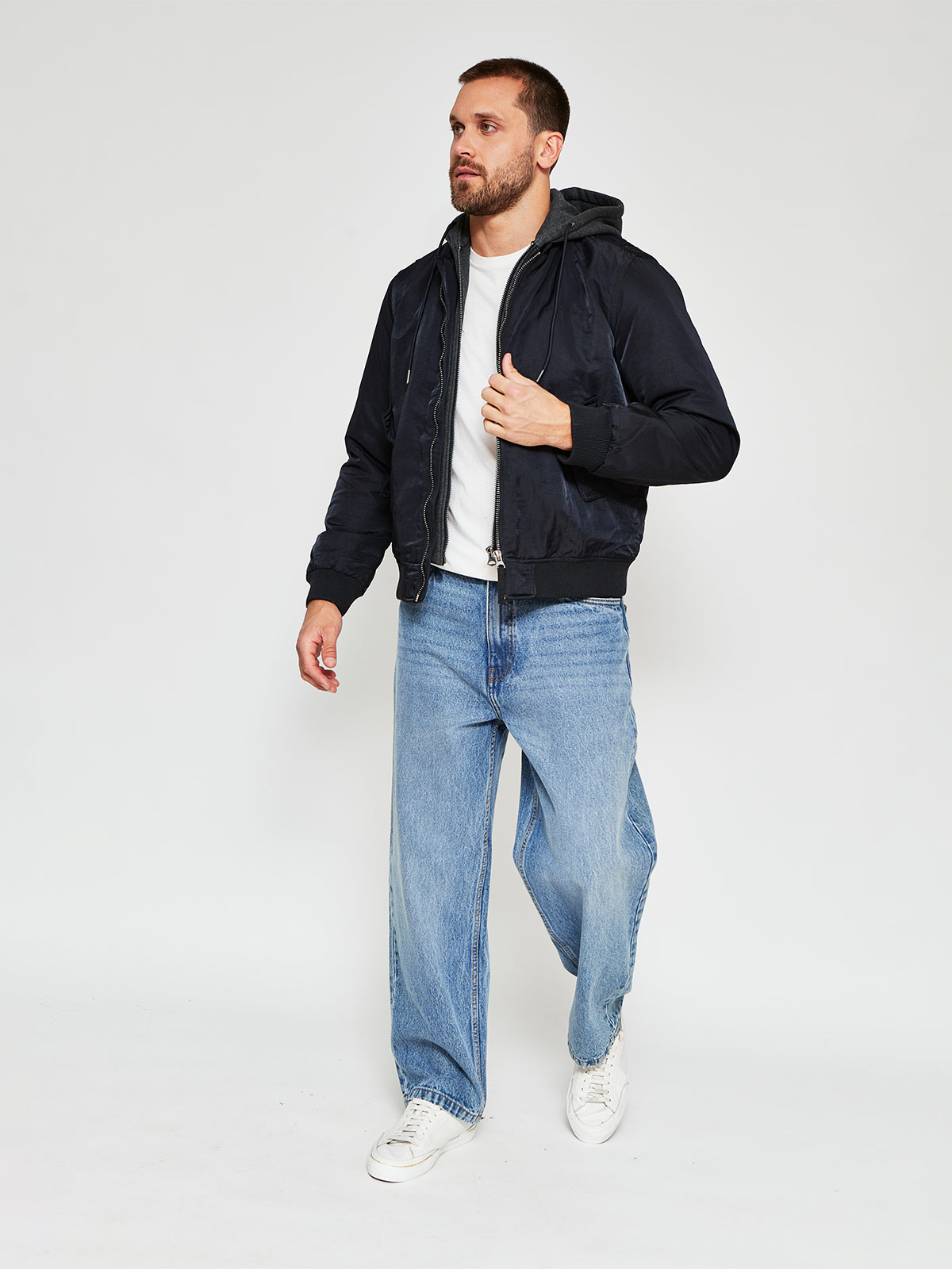 CHAQUETA HOMBRE PEPE JEANS BOMBER GORRO - 4