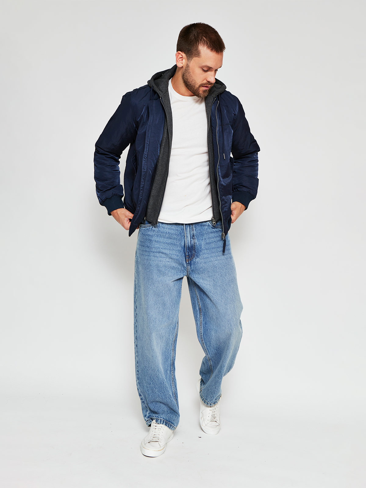CHAQUETA HOMBRE PEPE JEANS BOMBER GORRO - 4