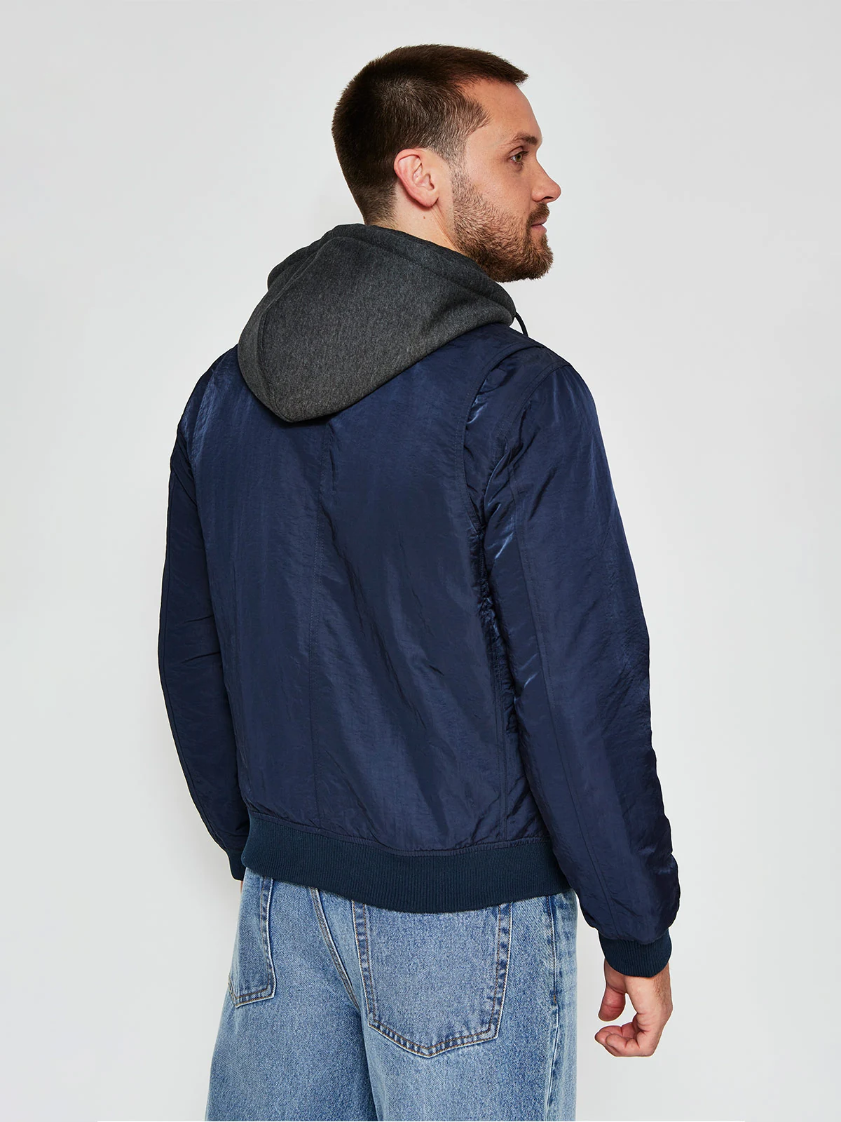 CHAQUETA HOMBRE PEPE JEANS BOMBER GORRO - 2