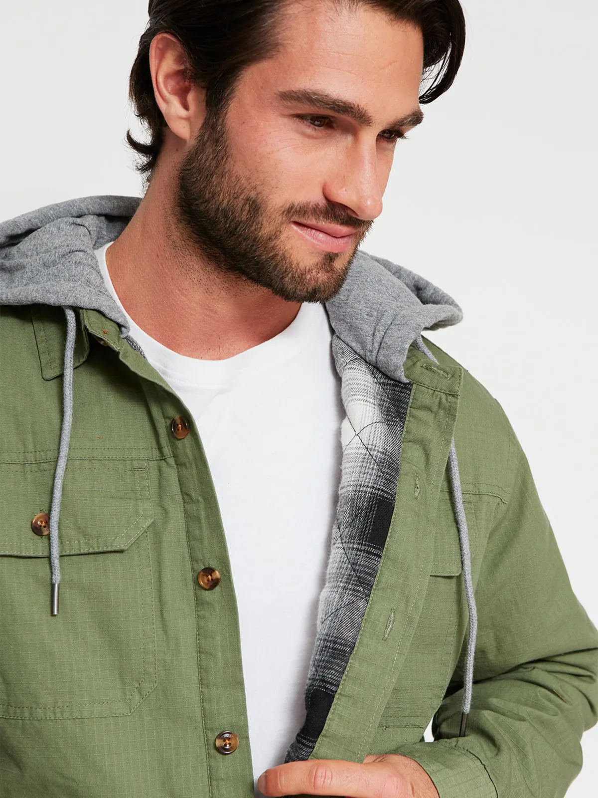 CHAQUETA HOMBRE AEROPOSTALE ALGODÓN  - 3