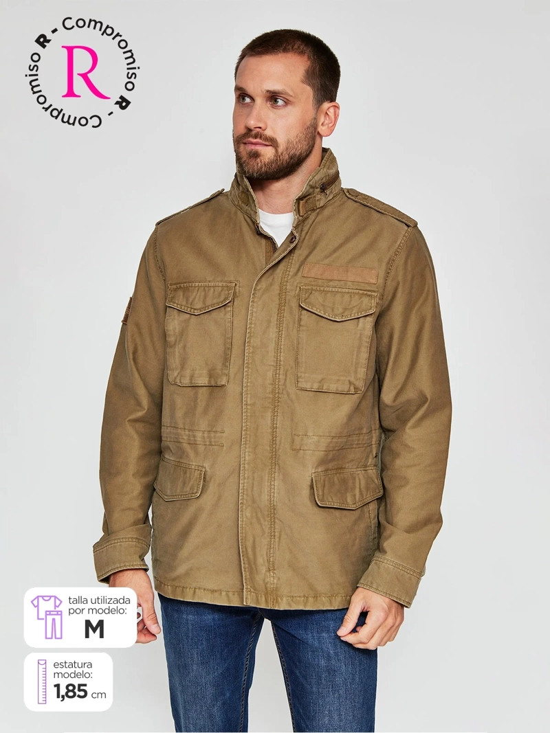 CHAQUETA HOMBRE ROBERT LEWIS ALGODÓN - 1
