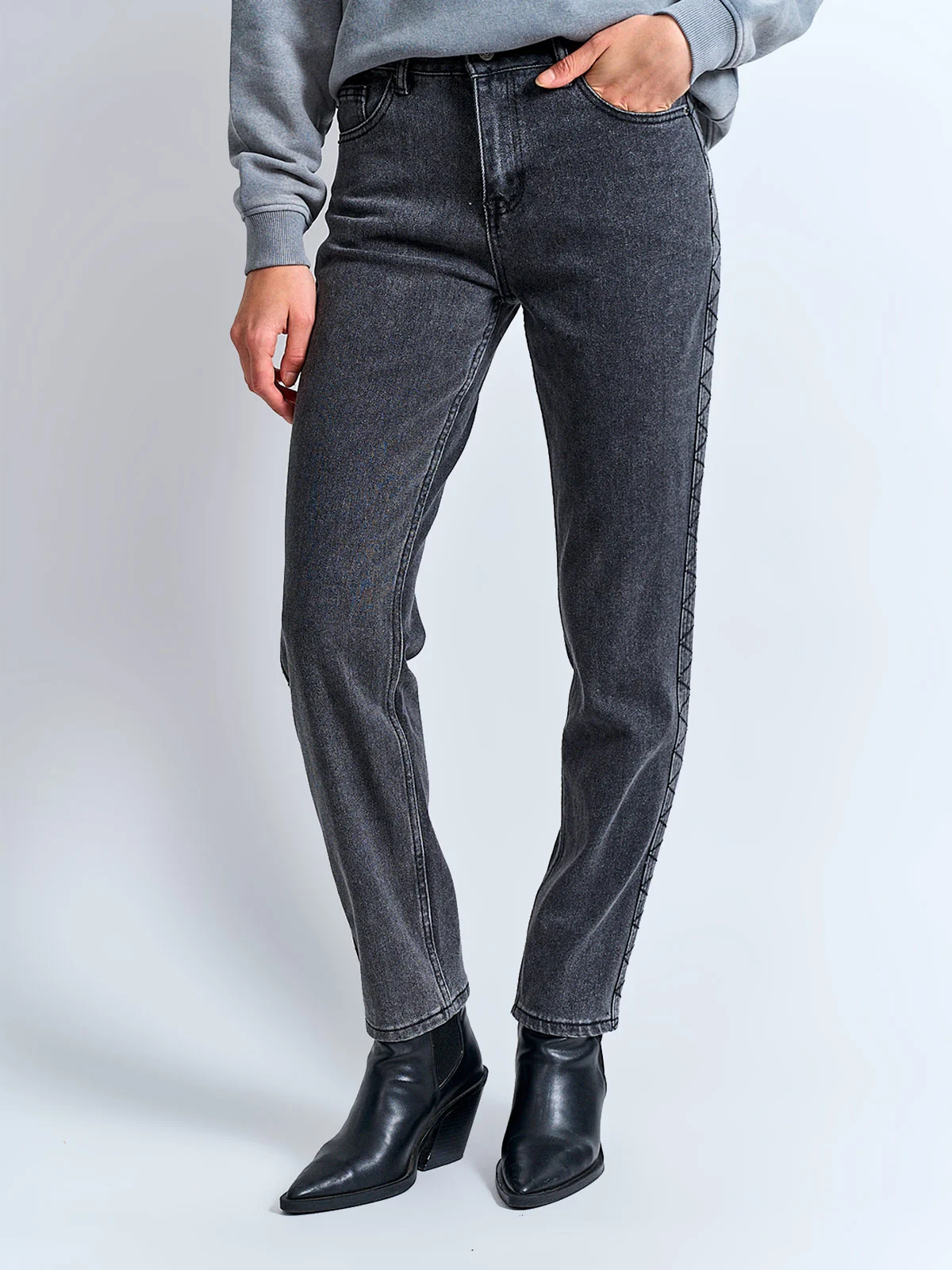 JEANS MUJER AEROPOSTALE ALGODÓN MOM - 2