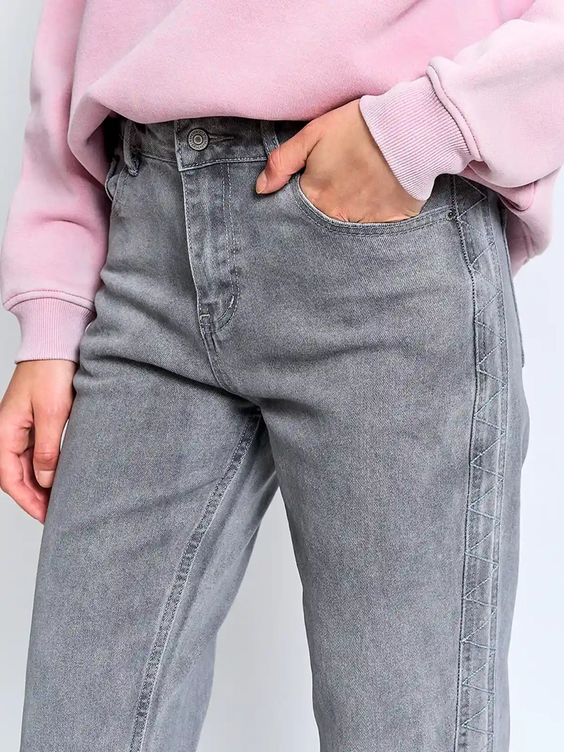 JEANS MUJER AEROPOSTALE ALGODÓN MOM - 4