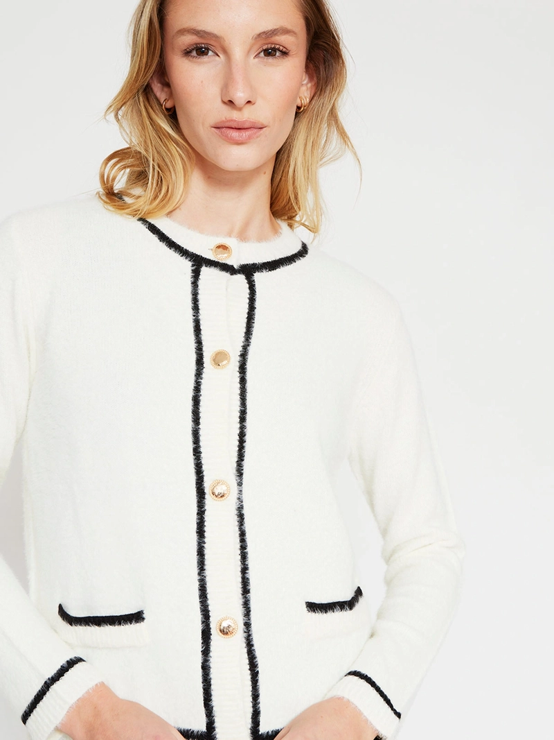 CARDIGAN MUJER CACHAREL BOTONES - 3