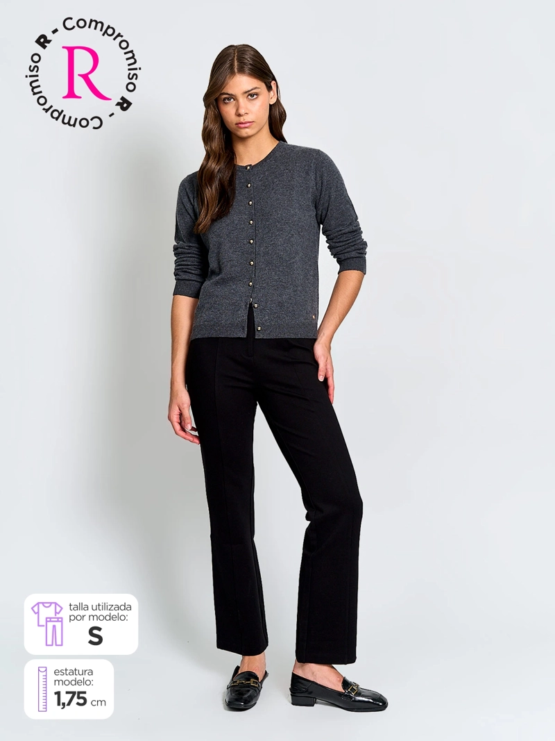 PANTALÓN MUJER CACHAREL FLARE - 1