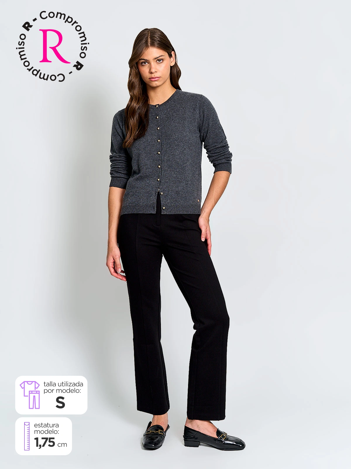PANTALÓN MUJER CACHAREL FLARE - 1