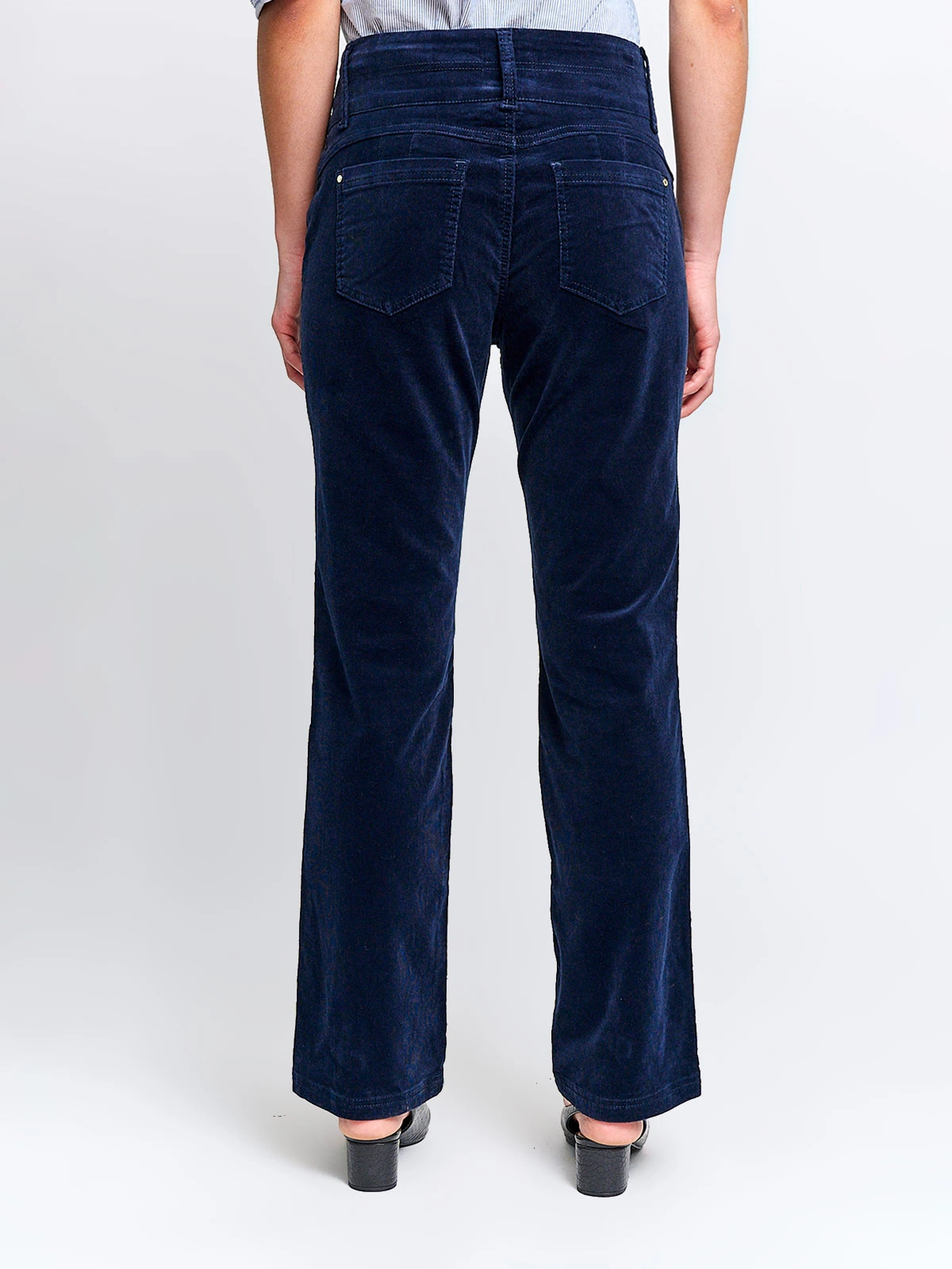 PANTALÓN MUJER CACHAREL ALGODÓN RECTO COTELÉ - 3